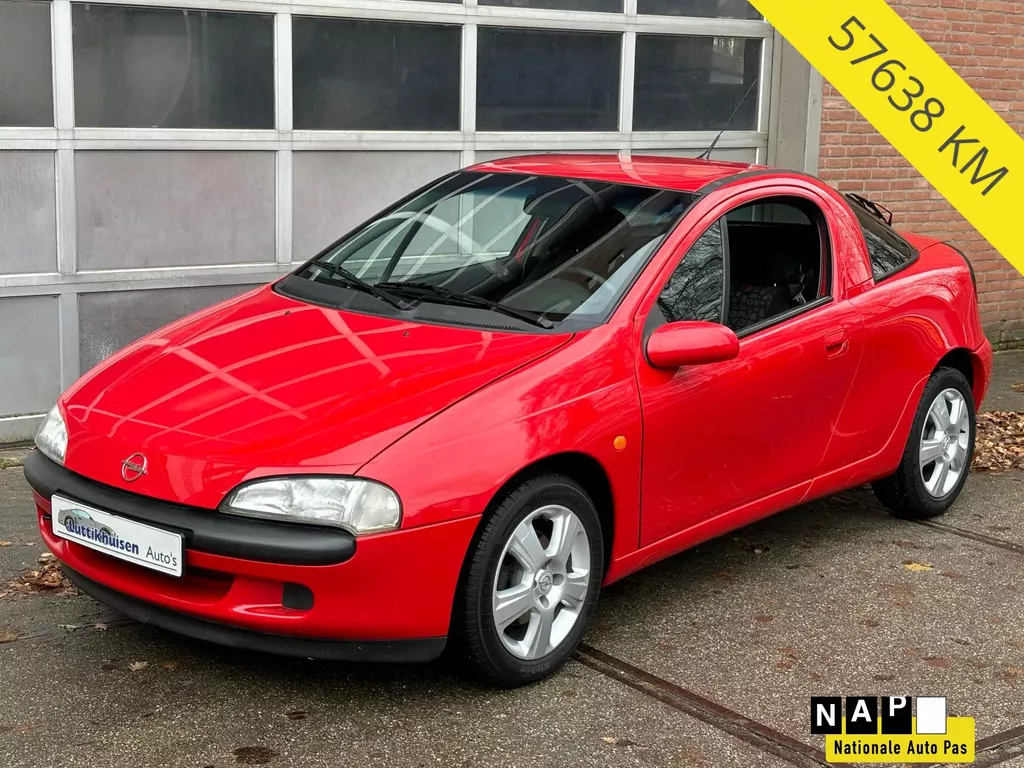 Opel Tigra 1.4i-16v coupe 57638 KM AANTOONBAAR,EERTSE EIGENAAR,SCHUIFDAK